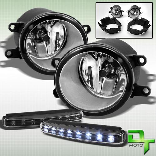 06-08 toyota rav4 replacement fog lights+switch+bulb+harness set+led bumper lamp