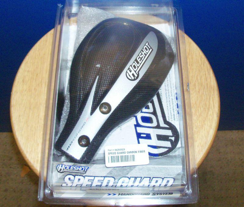 Holeshot atv handguards polaris kawasaki honda carbon fiber look nib