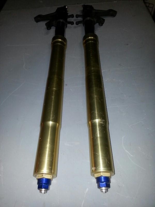 2007 suzuki gsxr 600 750 front forks suspension straight oem nice 06 07