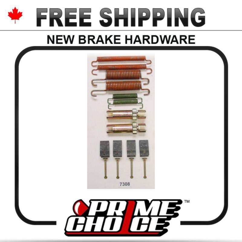 New parking brake hardware kit