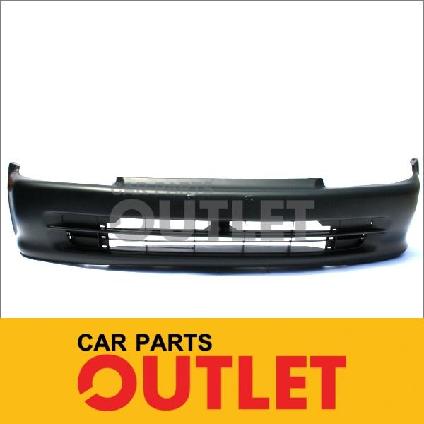 92-95 honda civic sedan 4dr front bumper cover replacement new primed lx ex dx