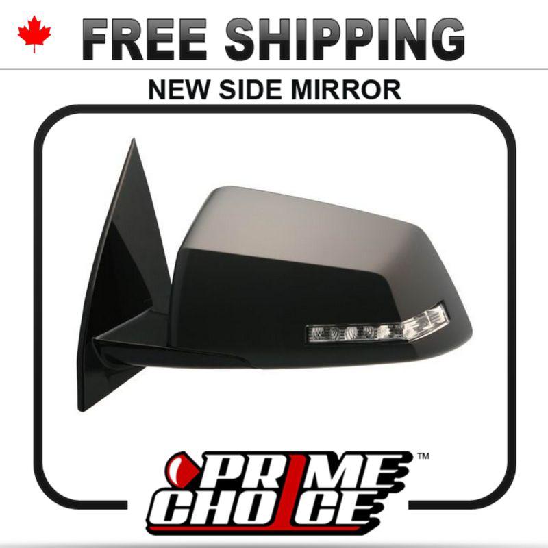 New power heated driver side view mirror with signal left door