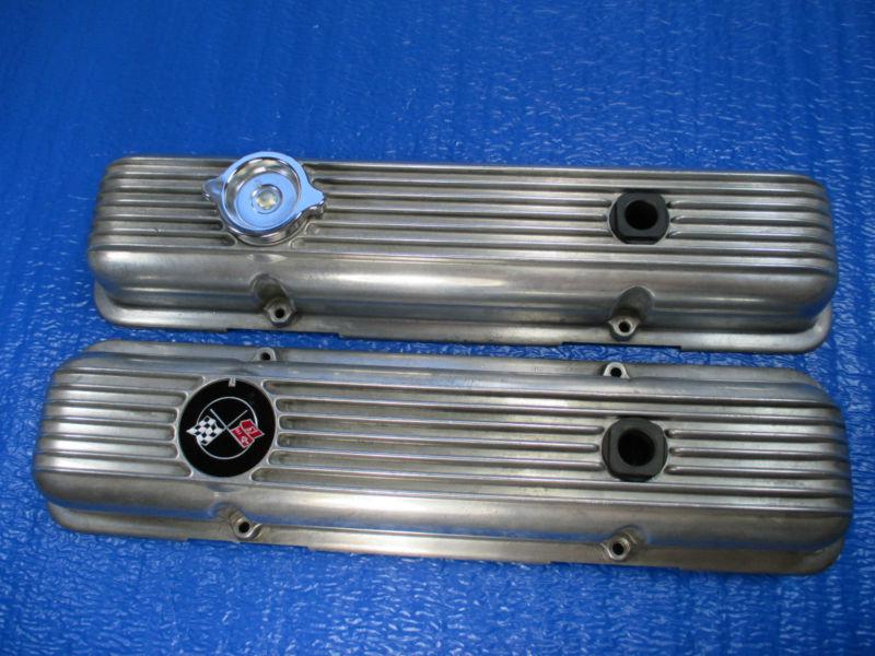  original "real" 1969 camaro z28 alum valve covers 418s 