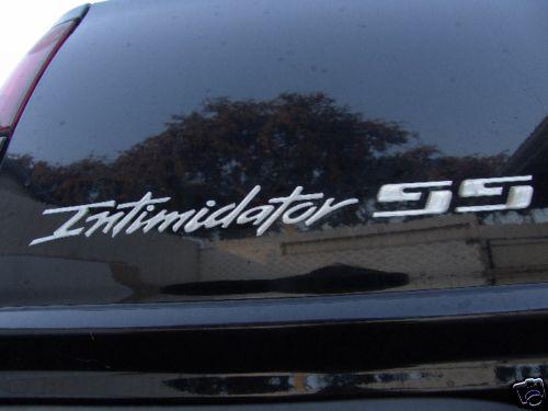  intimidator ss emblems set of domed brushed silver, for chevy silverado,trucks