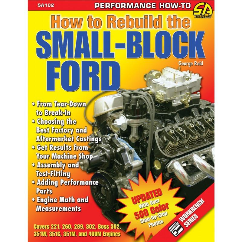 Sa102 sa design cartech how to rebuild small block fords book