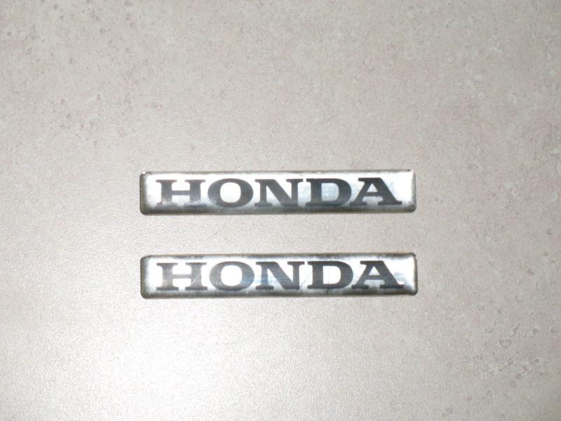 Honda motorcycle emblems from side covers