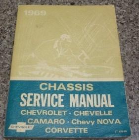 1969 chevrolet chassis service manual - chevelle, camaro, corvette