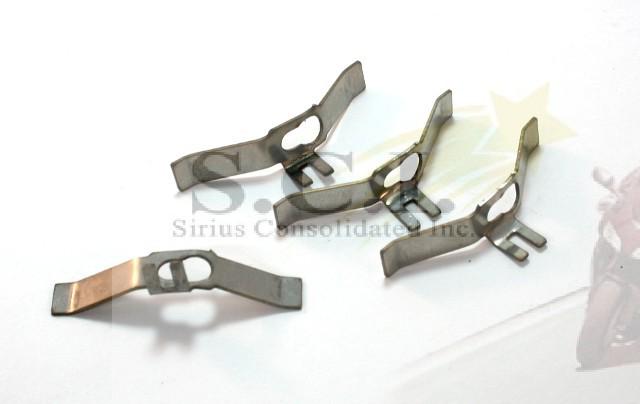 Honda cb350f cb400f cb500f cb550 main jet clip - set of four