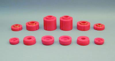 Prothane body mount bushings polyurethane red ford f-150/f-250/f-350 pickup