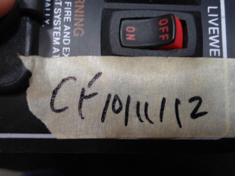 DUAL MERCURY IGNITION SWITCH, LIVE WELL, HORN, BILGE, NAV LIGHT SWITCH PANEL, US $185.95, image 7