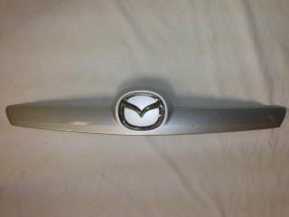 2012 mazda 6 liftgate tailgate trunk garnish trim emblem ingot silver oem