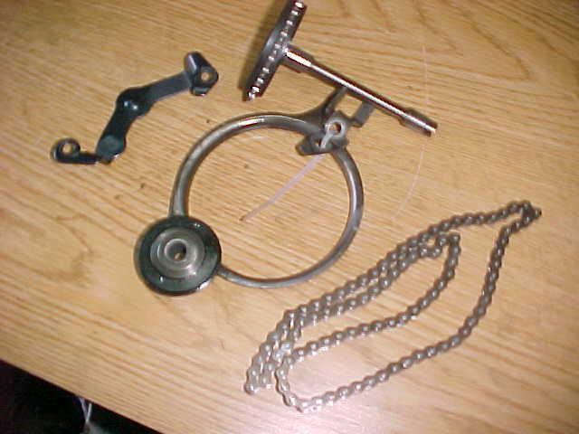 Honda atc 125 m 3 wheeler engine timing chain items / lot.as shown