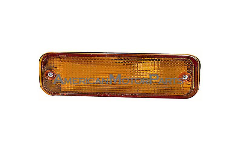 Passenger side replacement bumper park turn signal light 88-90 toyota corolla