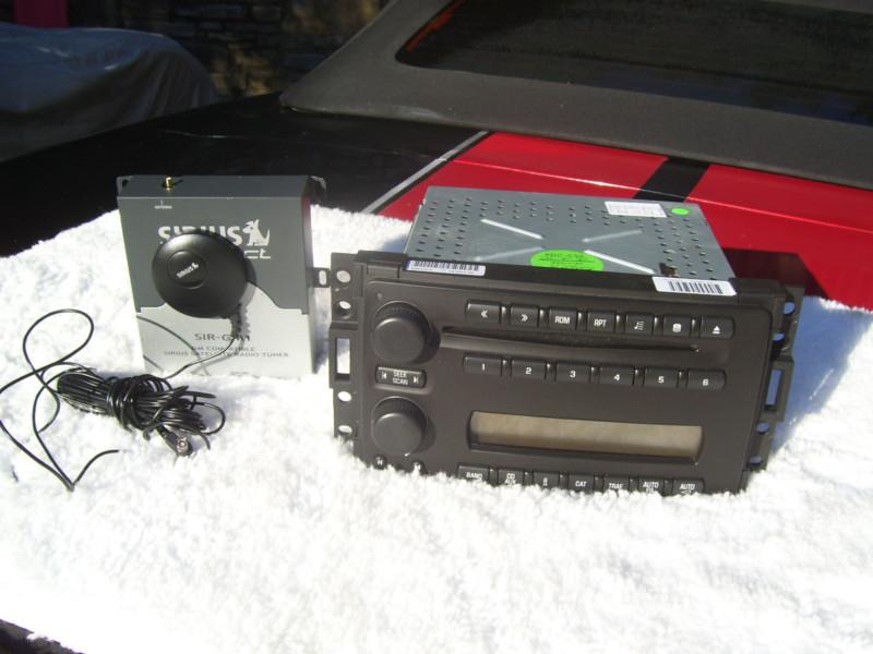 Corvette c6 2005 - 2013 am/fm stereo cd - oem - very nice condition!