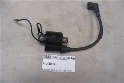1988 yamaha pro 50 hp ignition coil 6h4-85570-21-00