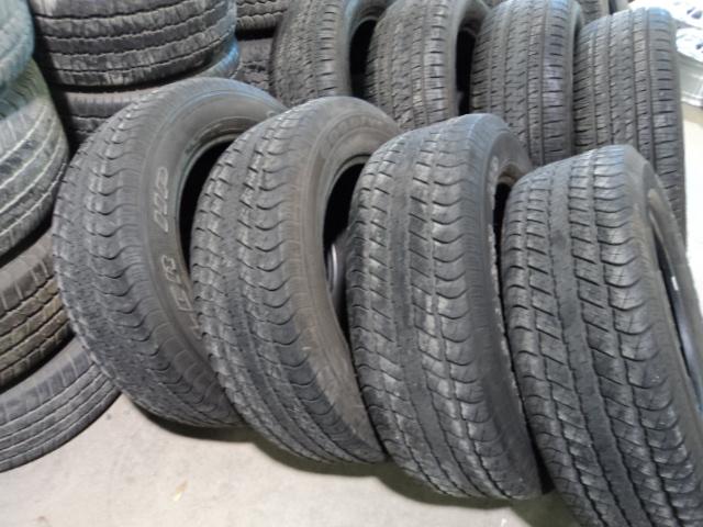 4 used 275/60r20 goodyear wrangler hp tires 7/32 10/32 9/32 9/32 oem