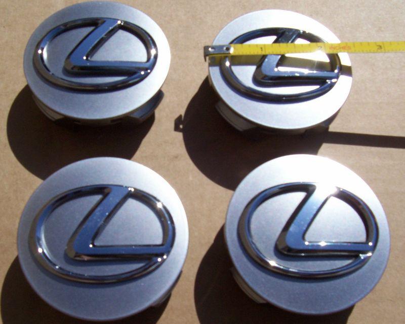 Lexus es300 es350 wheel center caps gs350 gs450 is250 is350 - 4 styles to choose