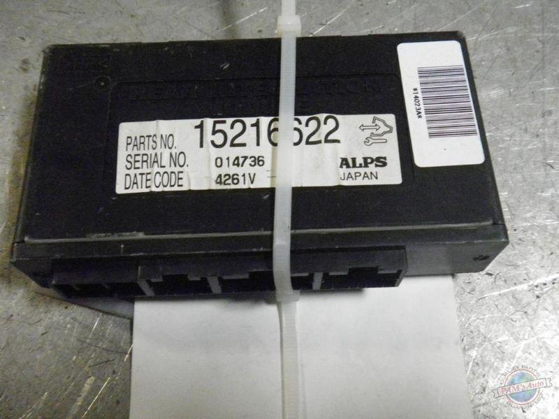 Body cont (bcm) bcm/ecu sts 1013792 05 06 07 08 09 10 11 bcm ecu rear 15216622