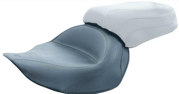 Mustang wide touring vintage solo seat for 2006-2013 yamaha stratoliner