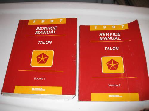 1997 eagle talon service repair manual