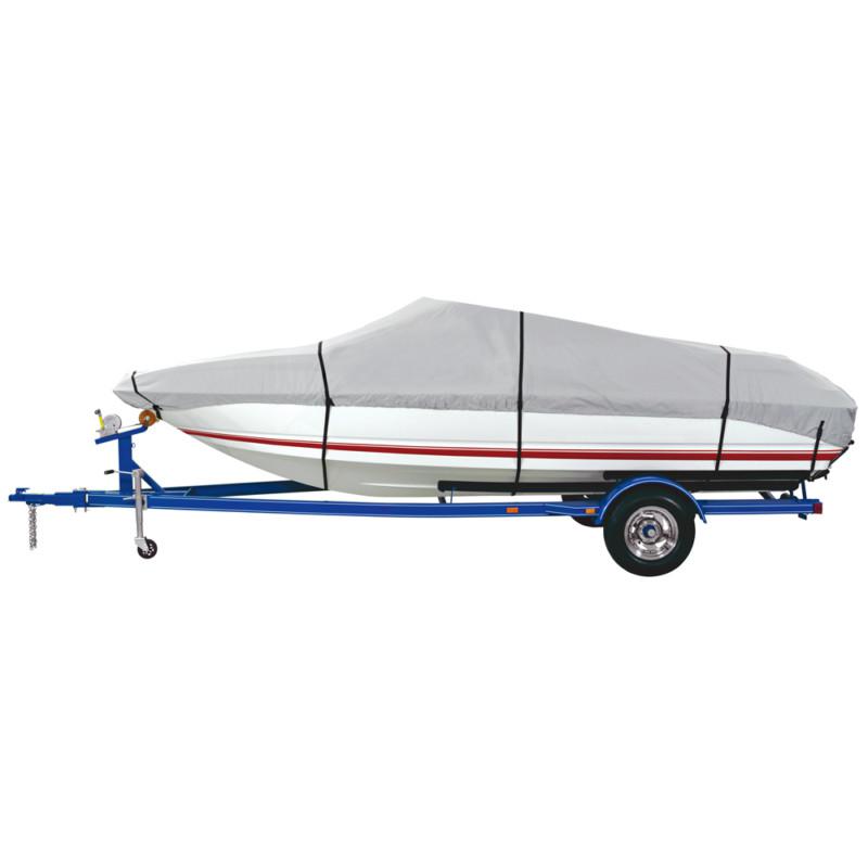 Dallas manufacturing company bc3121e 600 denier grey universal boat cover - mode