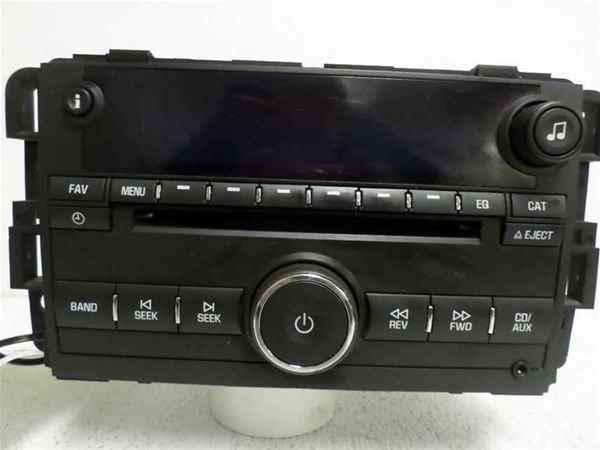 08 2008 chevrolet impala cd player radio oem lkq