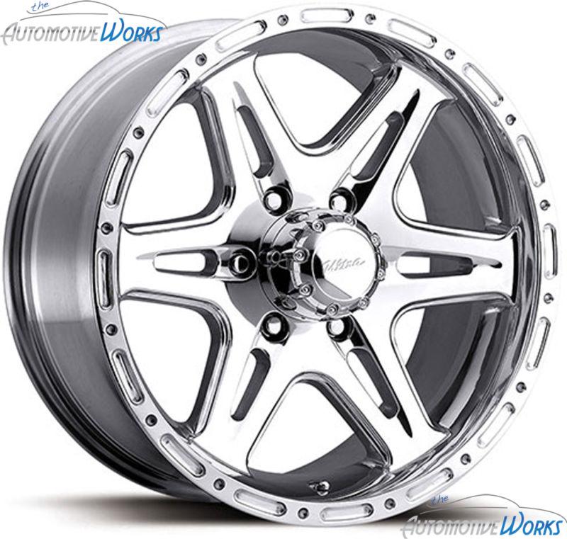 1 - 15x8 ultra 207 208 badlands 5x139.7 5x5.5 -19mm polished wheel rim inch 15"