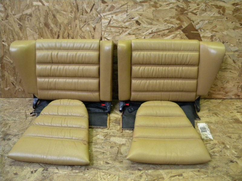 91 porsche 911 964 rear seats leather