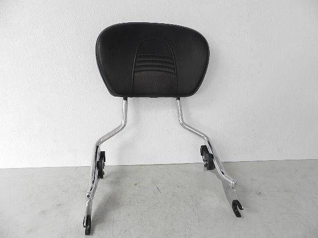 Oem 09-13 harley touring quick detach passenger sissy bar backrest