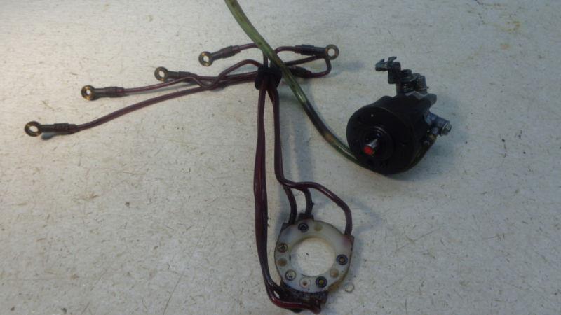 1972 suzuki gt380 oil pump and lines tubes sm242