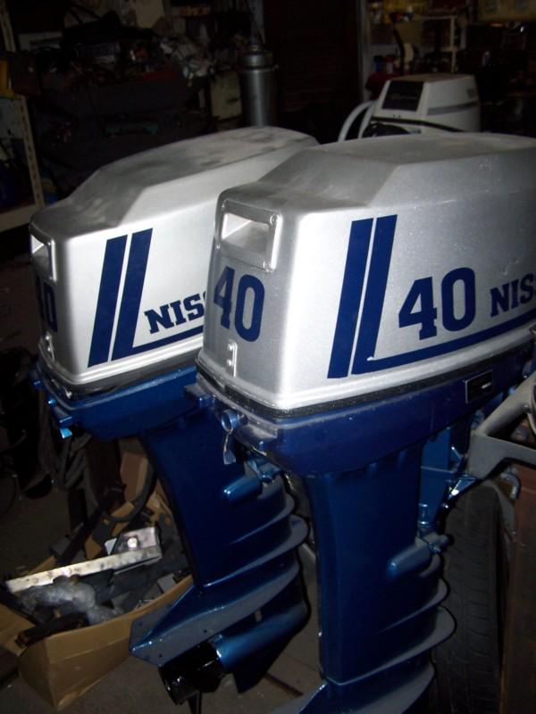Nissan 40 hp set -- very nice- with controls and warranty!!