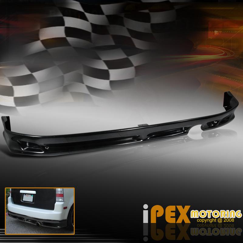 2003-07 scion xb/bb wagon "jdm dope" abs rear bulb extender lip spoiler body kit