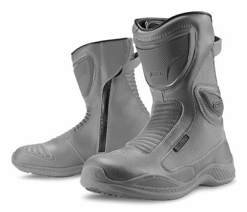 New icon reign adult waterproof boots, gray, us-10.5