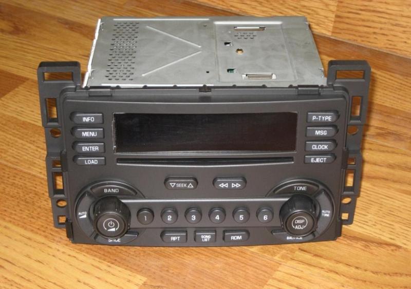 New oem 2004-2006 gm chevy malibu ls 6 disc cd changer radio - unlocked