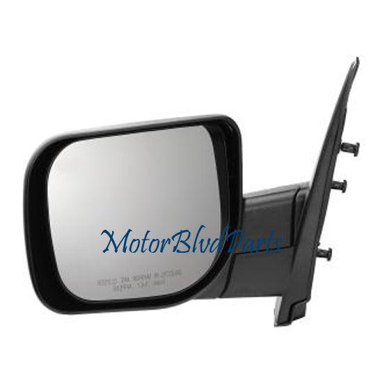 04-08 nissan quest se/07-09 quest sl w/upgrade pkg mirror pwr driver left side