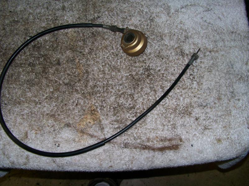 1984 yamaha xv1000 xv 1000 virago speedometer cable and gear