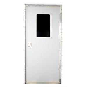 Ap products entry door, square, 26x72, rh, off white 015-267211