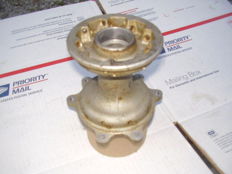   2002-8 honda crf 250/450/ front wheel hub alloy  bare nice