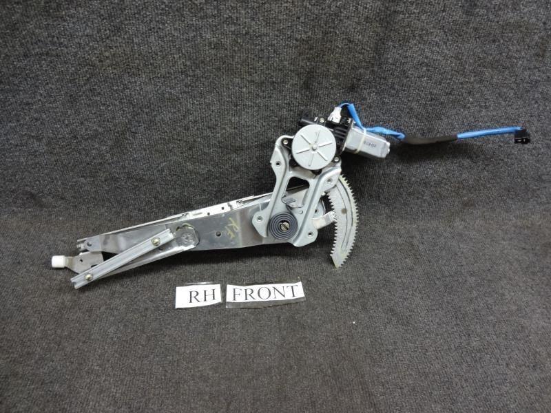 02 subaru impreza wrx sdn rh right hand front window regulator w/motor good