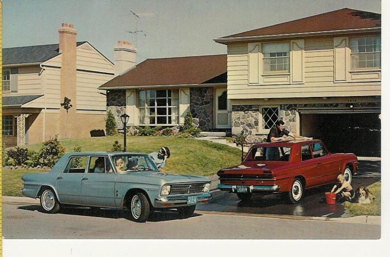 1966 studebaker post card commander sedans