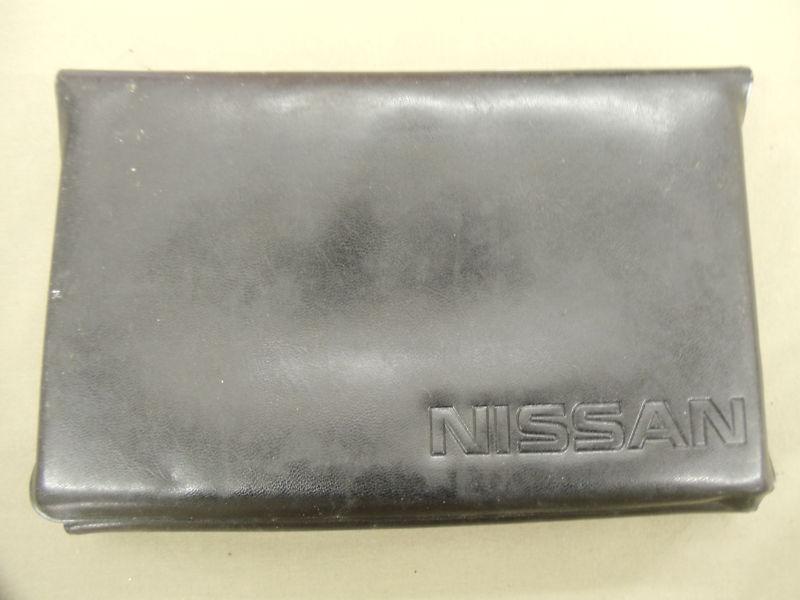 2008 08 nissan xterra owner's manual set w/case
