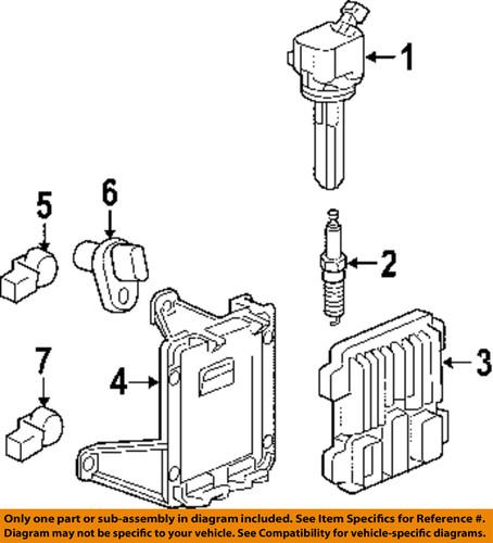 Gm oem 12629472 ignition coil/direct ignition coil