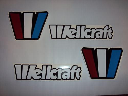 Wellcraft vintage  w  decal set