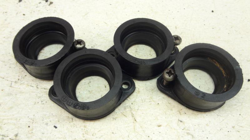 1981 kawasaki kz750h 750 ltd k374' carb intake boots rubber flange