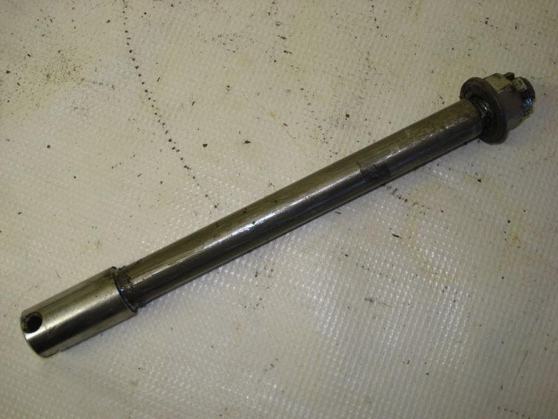 75 yamaha tx 500 tx500 xs500 xs - front axle