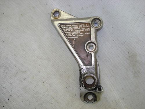 80 honda cb900c cb900 right brake pedal support bracket