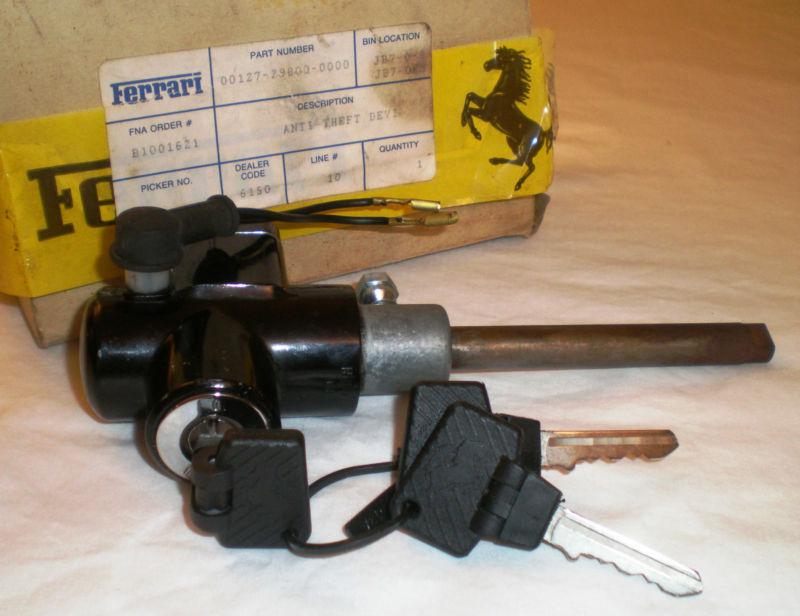 New original nos neiman ignition switch for ferrari f40 & 328 with folding keys