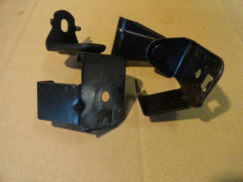 2001 02 honda accord lx sedan rear seat back hinges set of two oem