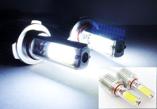 2x 9005 hb3 9145 h10 high power cob led light bulb 40w hid white head fog drive