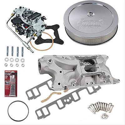 Summit racing« intake manifold, carburetor, and air cleaner pro pack 03-0202